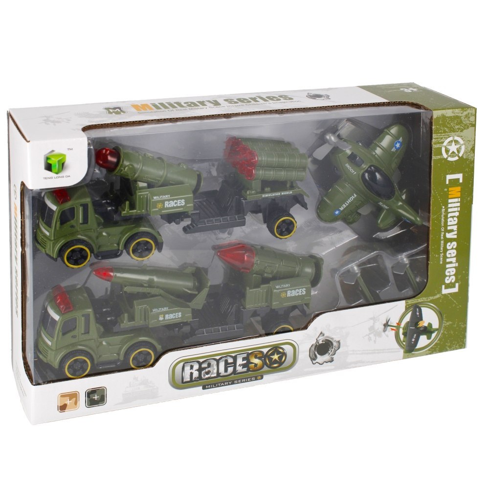 MILITÄRWAGEN MIT ZUBEHÖR MEGA CREATIVE 441684